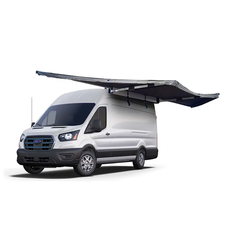 HD Nomadic 180° Van Awning with Installation Bracket Kit – Mid to High Roofline