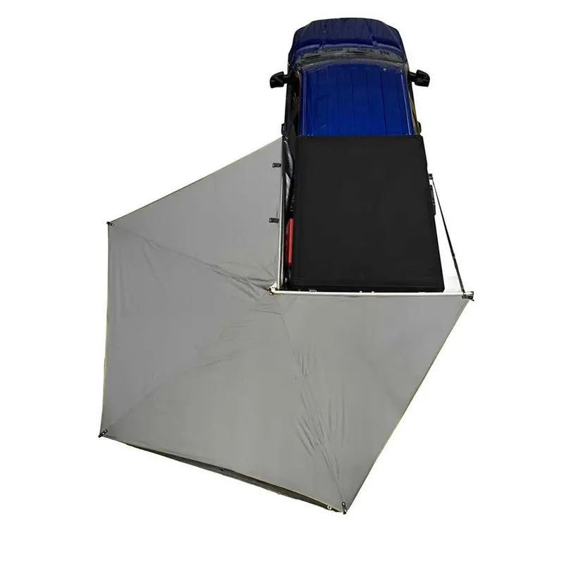 HD Nomadic 270 LT Awning + Wall Kit with Mounting Brackets – Driver-Side Installation