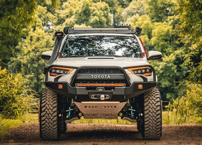 Hi-Lite Overland Front Bumper – Bull Bar Style Upgrade for 5th-Gen Toyota 4Runner (2010–2024)