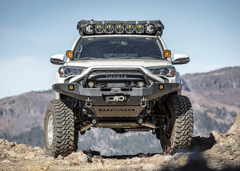 Hi-Lite Overland Front Bumper for Toyota 4Runner (2010–2024) — PreRunner Bull Bar