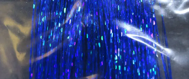 Holographic Flashabou Iridescent Stripping Material