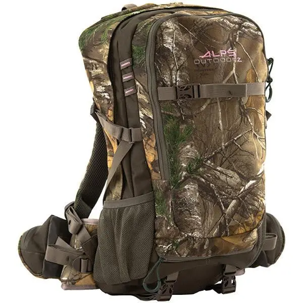 Huntress Camo Hunting Backpack – Realtree Xtra Pattern, Durable Field Pack
