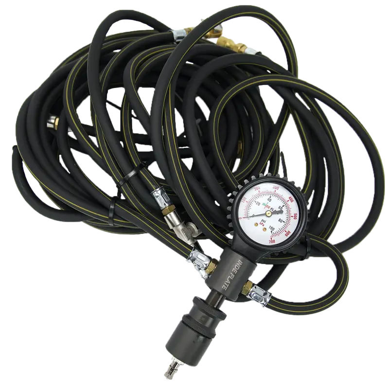 Indeflate Four Hose Inflation Unit – Multi-Port Tire Air System