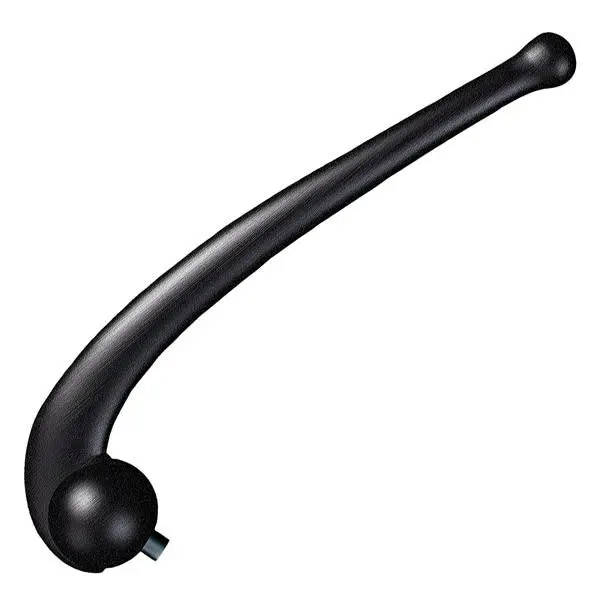 Indian War Club Replica – 24-Inch Black Polypropylene Training Tool