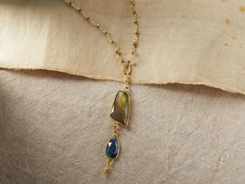 Indira Labradorite Pendant Necklace
