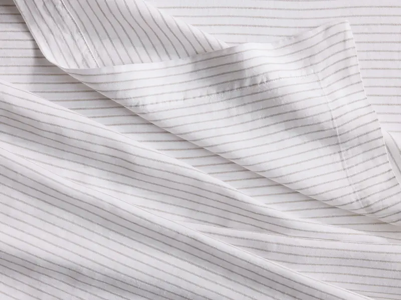 Italian Yarn-Dyed Linen Bed Sheet Collection