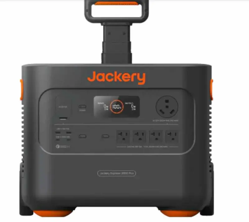 Jackery Explorer 2000 Plus Portable Power Station – 2048Wh Solar Generator