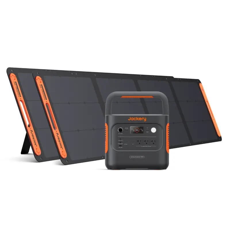 Jackery Explorer 2000 v2 Portable Power Station with Solar Charging
