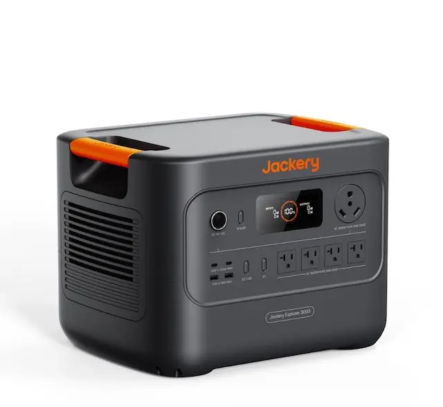 Jackery Explorer 3000 V2 High-Capacity Portable Power Station (Latest Model)