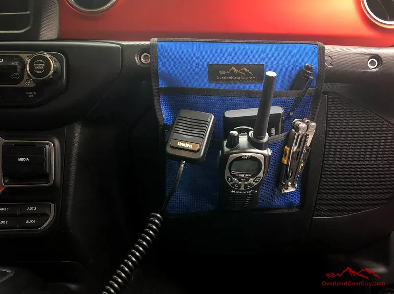 Jeep Grab Handle Mesh Flat Utility Pocket