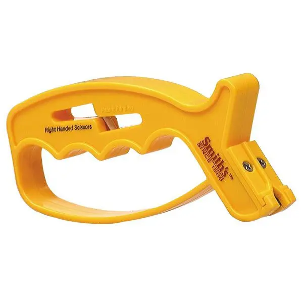 Jiff “V” Sharp Dual-Purpose Sharpener for Knives and Scissors