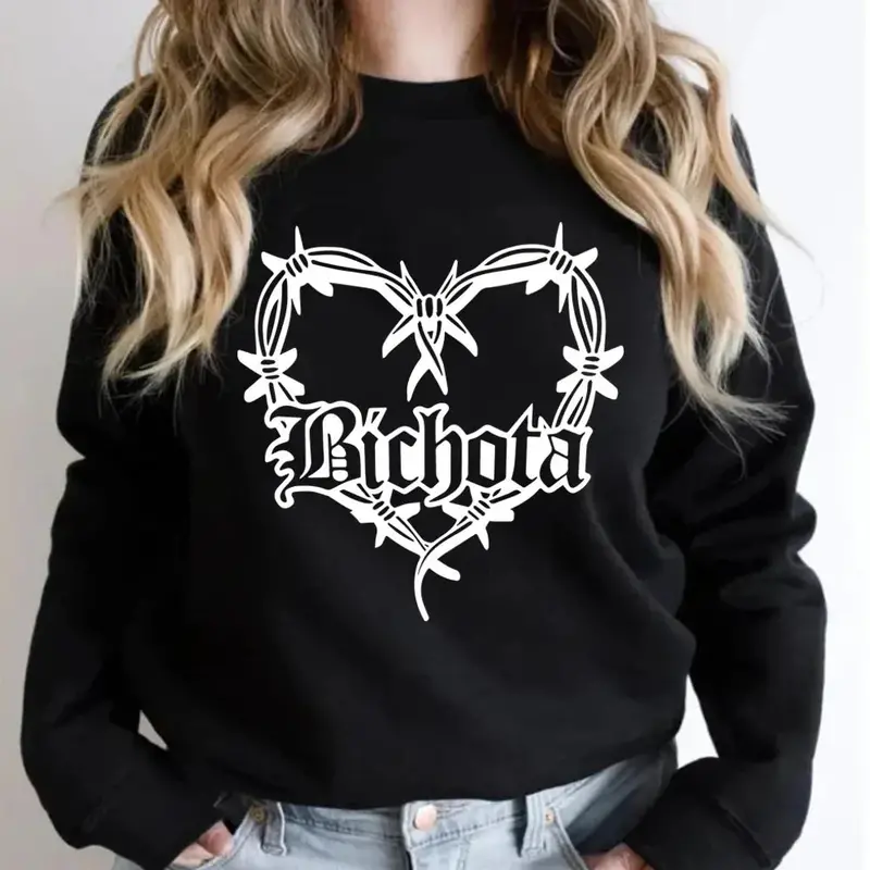 Karol G ‘Mañana Será Bonito’ Couple Hoodie – Unisex Fan-Themed Casual Sweatshirt for K-Pop Lovers