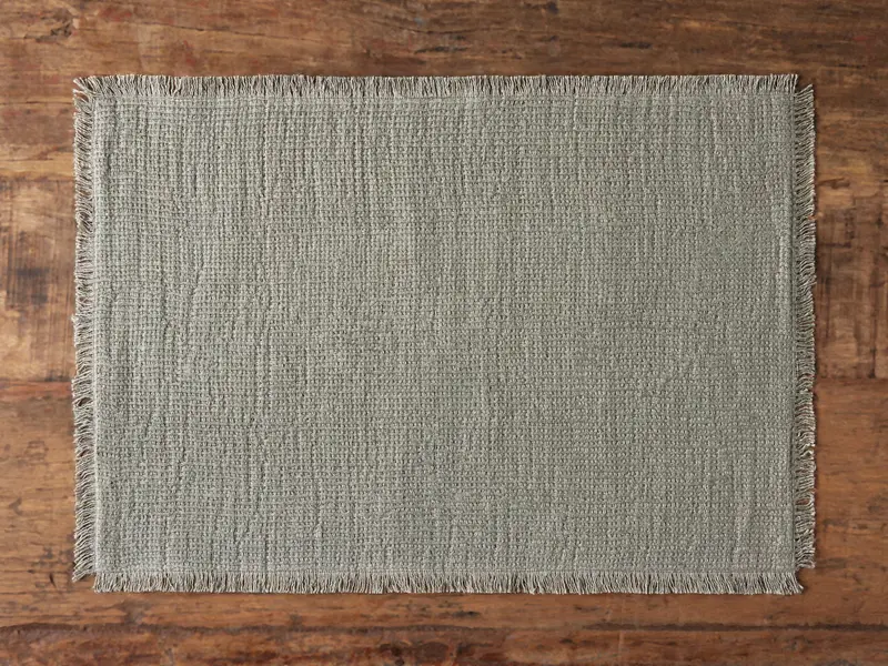 Khai Woven Placemats – Set of 4 in Natural Jute and Cotton Blend