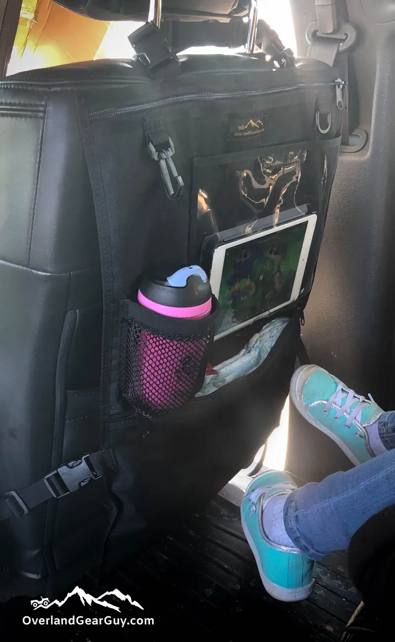 Kid Caddy Child Seat Organizer with Toy & Snack Compartments