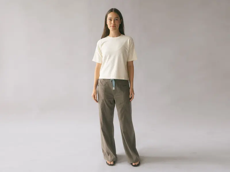 Kinisi Women’s Hemp Blend Tapered Pants