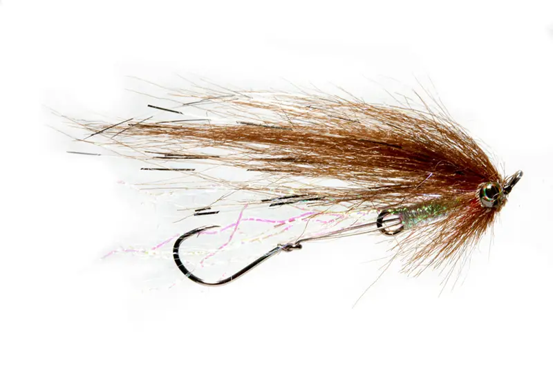 Kutzer’s Crafty Swinger Dry Fly – Brown & White Variant