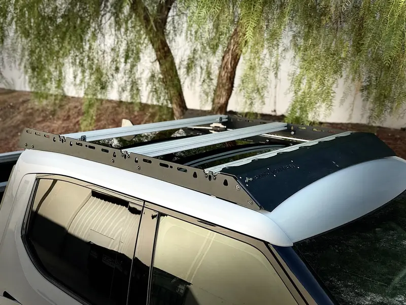Laguna Roof Rack — Sleek, Rivian R1T-Specific Overland Load-Carrying System