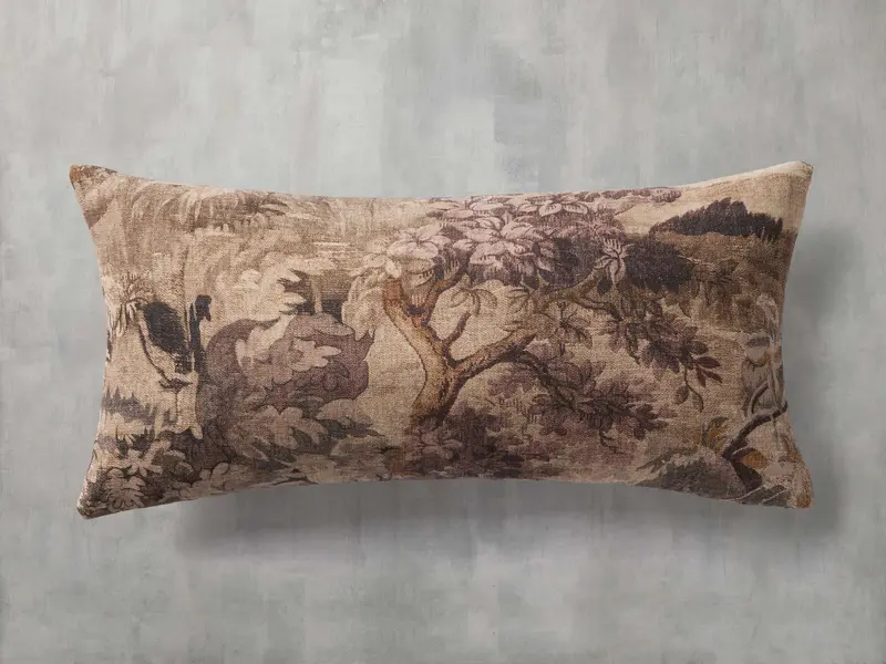 Lento Textured Lumbar Support Pillow