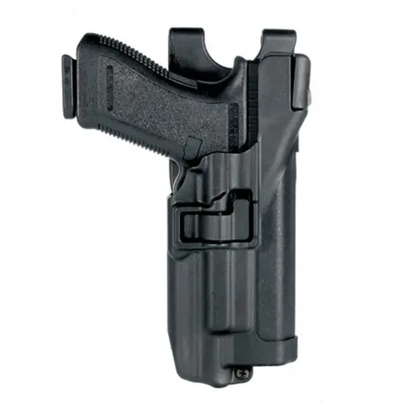 Level 3 Serpa Xiphos Duty Holster – Black Wearable Model BW
