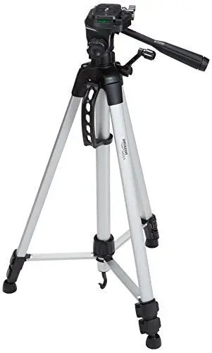 Lightweight 60-Inch Aluminum Tripod with Carry Bag