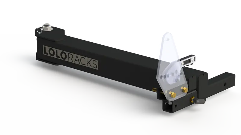 Lolo Racks Boss Swing-Out Adapter for Hitch-Mounted Bike Racks