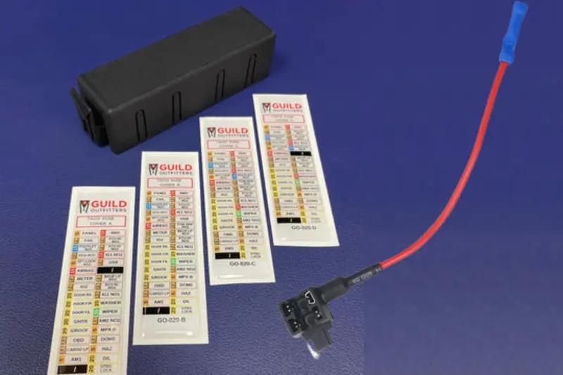 Low-Profile 12V Mini Blade Fuse Add-a-Fuse Kit