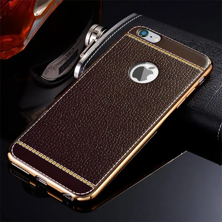 Luxury Litchi Grain iPhone Case – Premium Textured Synthetic Leather