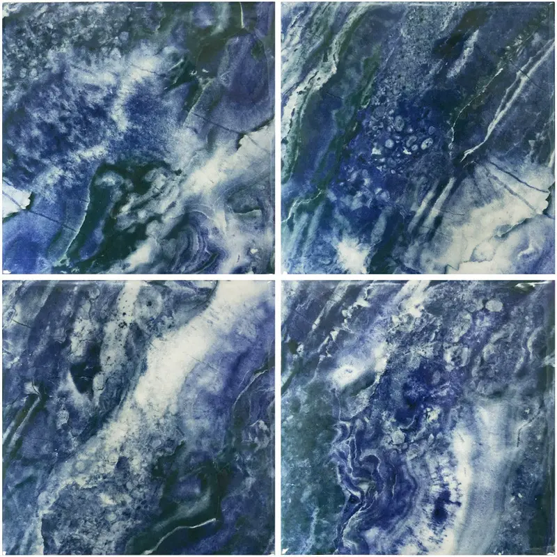 Marble Blue 6×6 Inch Porcelain Waterline Tile