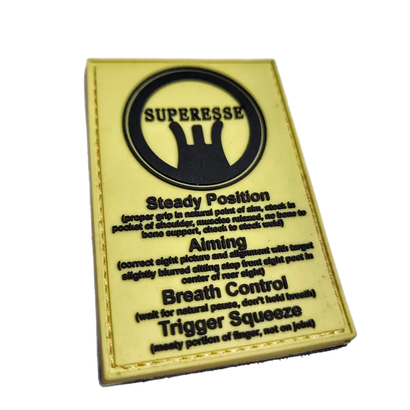 Marksmanship Fundamentals Storage Pocket Patch
