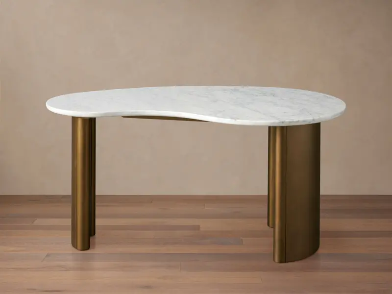 Marlie Minimalist Writing Desk – Compact Home Office Solution