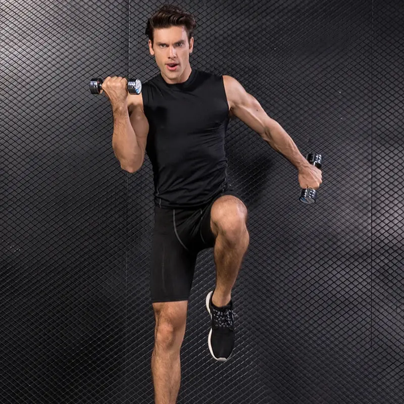Men’s Quick-Dry Running Tank Top – Breathable Fitness Top for Summer Outdoor Workouts