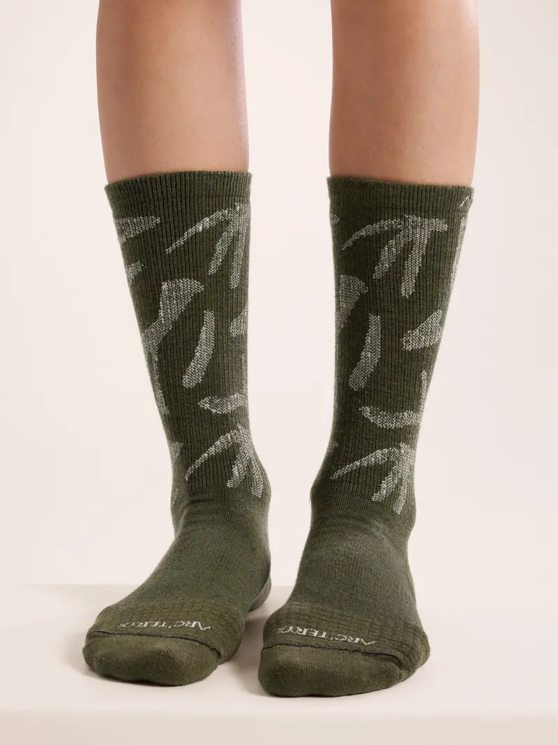 Merino Wool Grotto Mid-Cut Hiking Sock