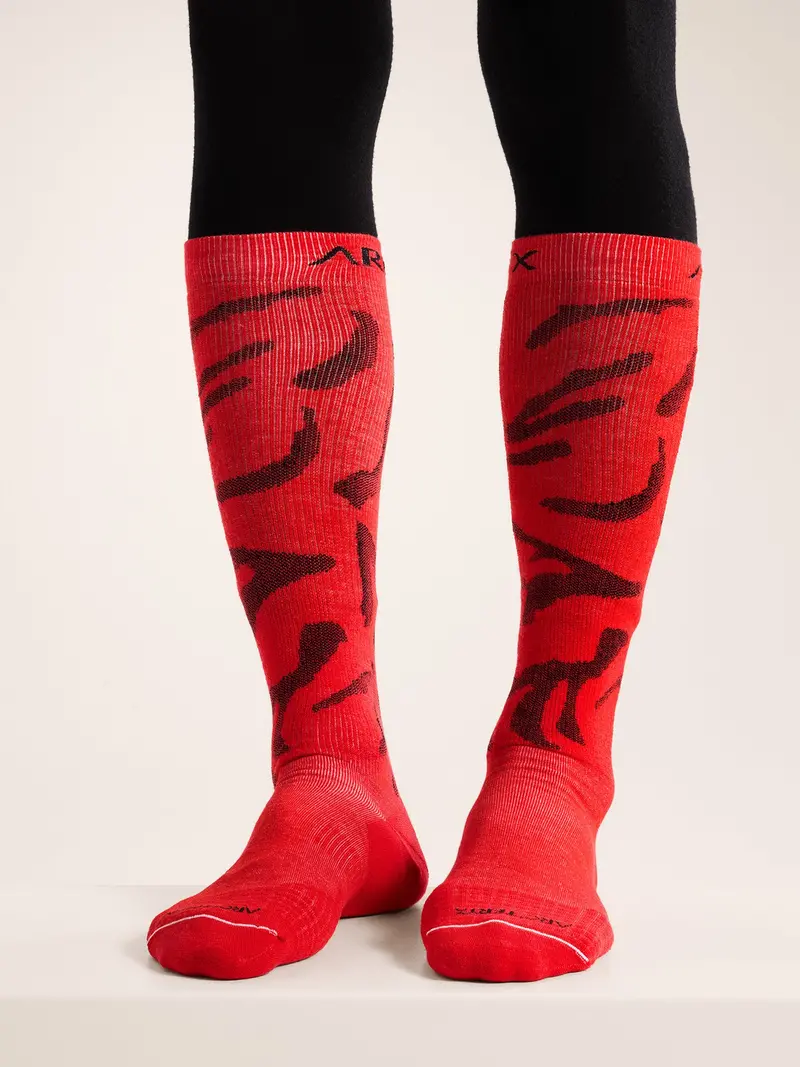 Merino Wool Grotto Ski Socks for Cold-Weather Performance