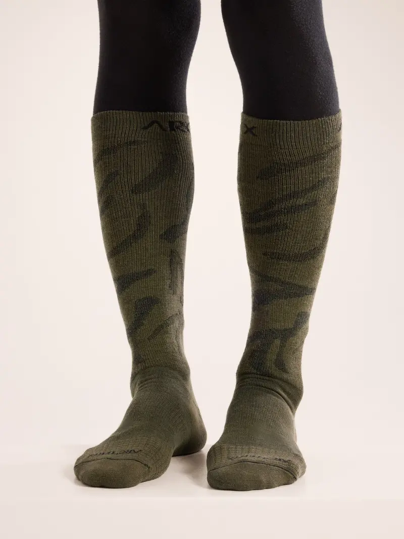 Merino Wool Grotto Unisex Ski Socks