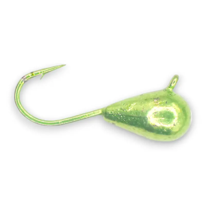 Metallic Lime Green Tungsten Fishing Jig