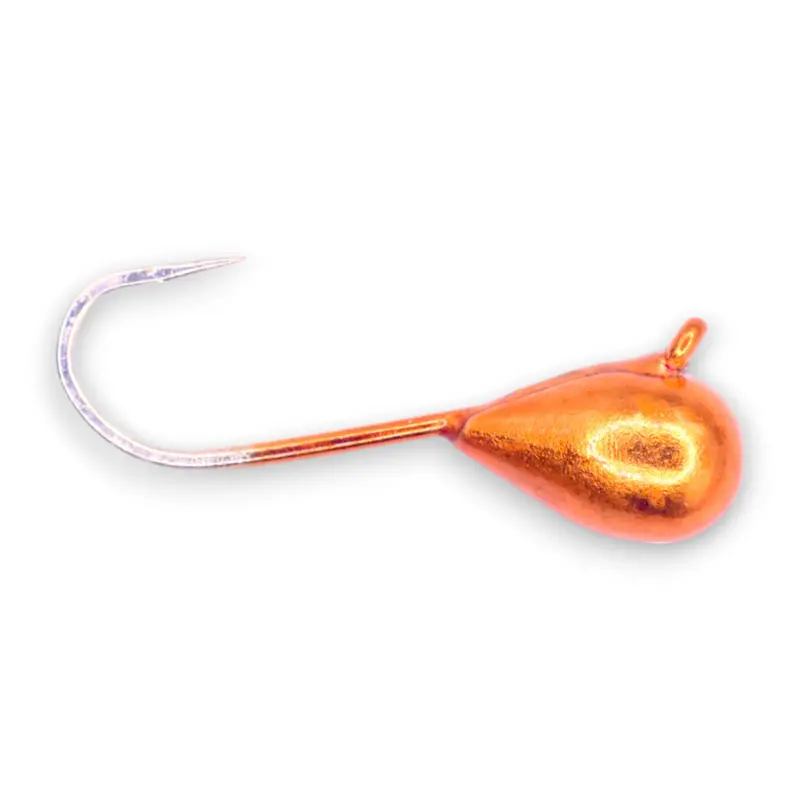 Metallic Orange Tungsten Fishing Jig