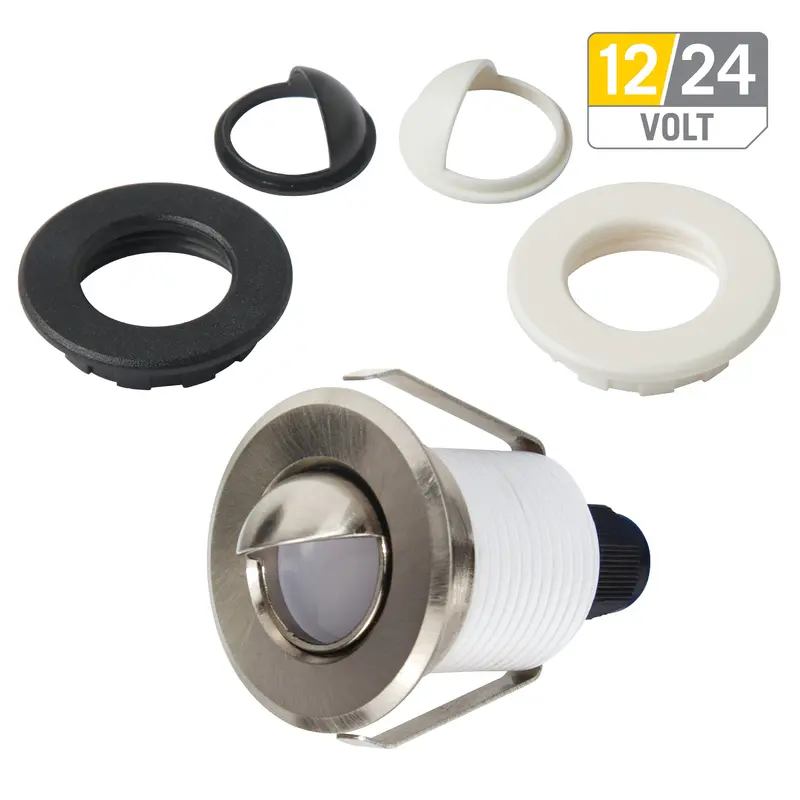 Mini Recessed LED Light – Indoor/Outdoor White Downlight