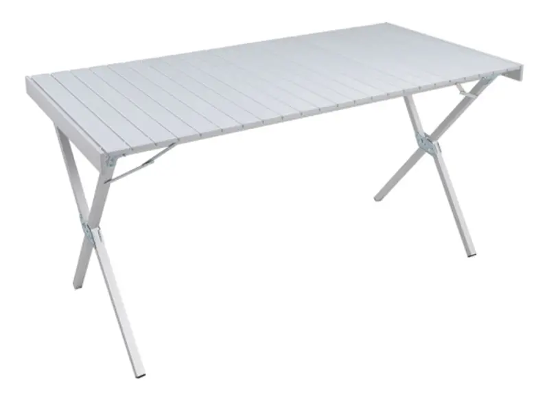Modern X-Large Silver Dining Table