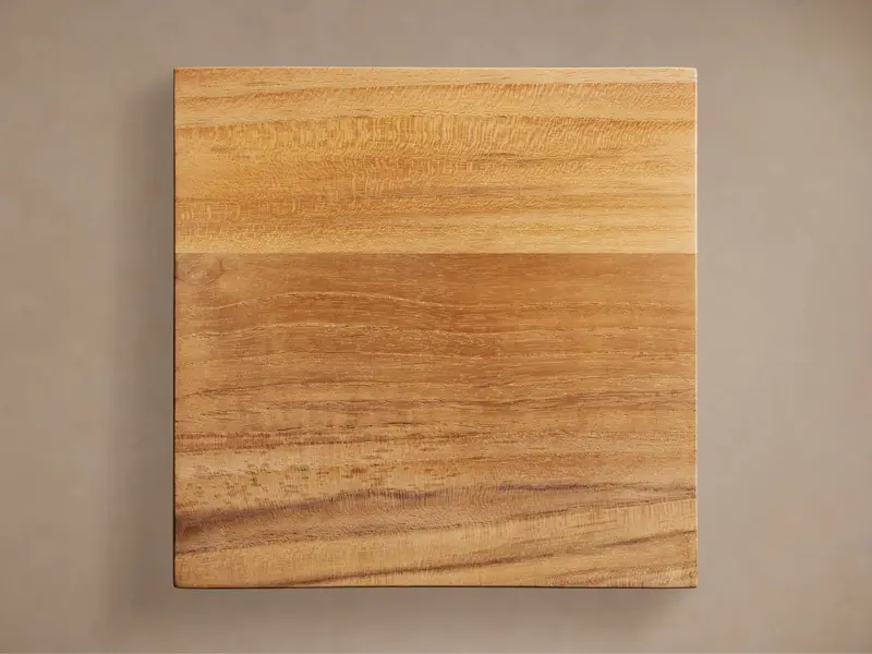 Modular Teak Outdoor Kitchen Base – Natural Wood Finish