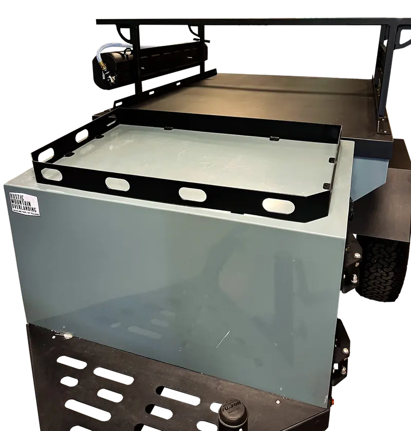 Mountain-Style Overland Tongue Box Cargo Rack