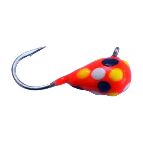 Multi-Color Spot Glow Tungsten Jig (Red/White/Yellow/Black)
