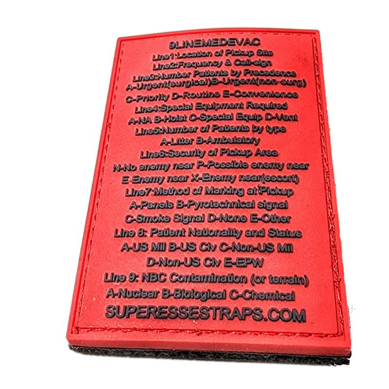 Nine Line MedEvac Storage Pocket Patch
