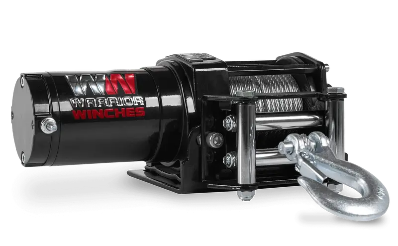 Ninja 2,000 lb 12V Mini Winch with Steel Cable