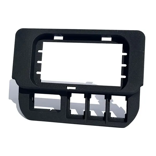 No-Cut Switch Panel for Three Short Rocker Switches – Tacoma Double Cab Compatible