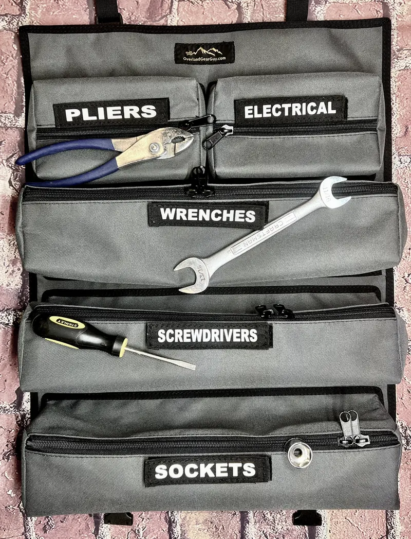 OGG Tool Roll with Removable Pocket System