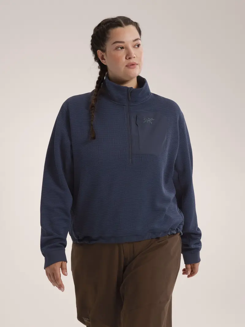 Olera Women’s Zip-Neck Layering Top