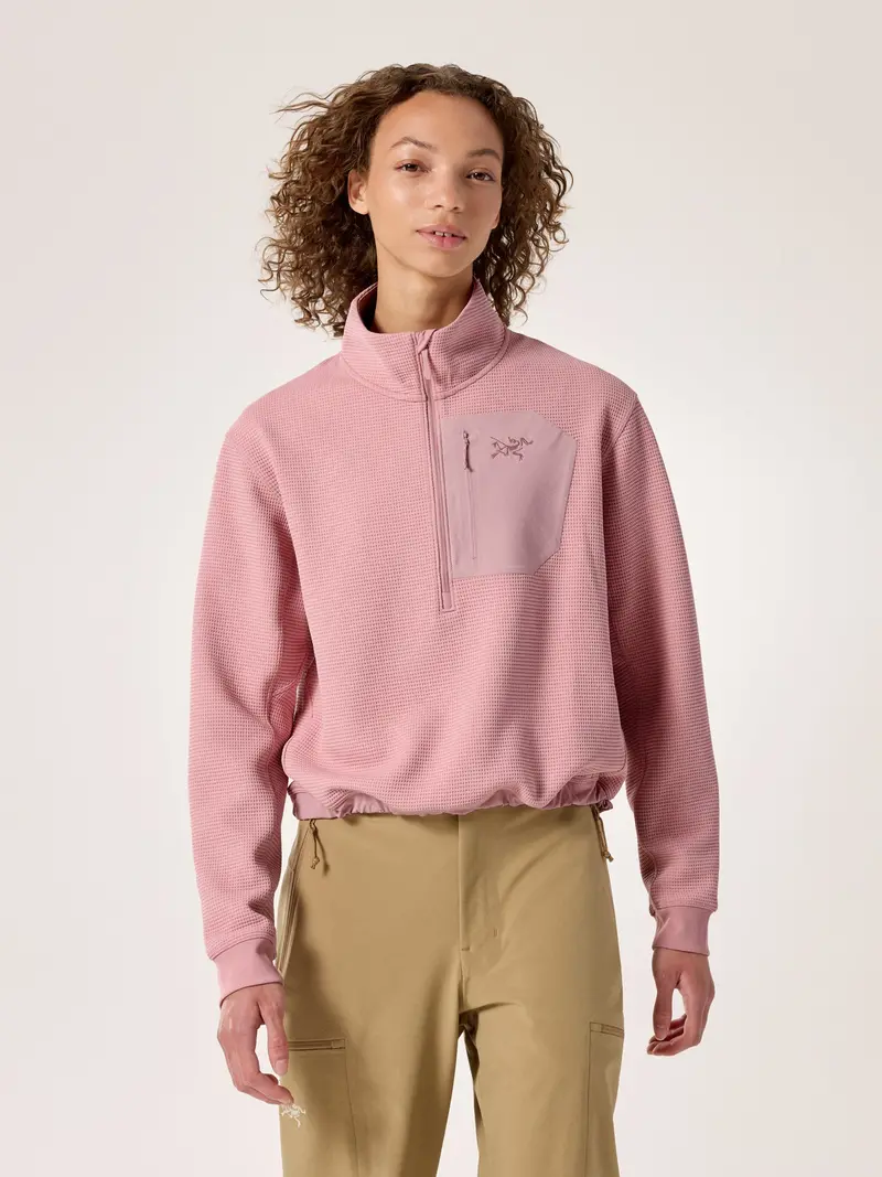 Olera Zip-Neck Top for Women – Soft Merino Wool Base Layer