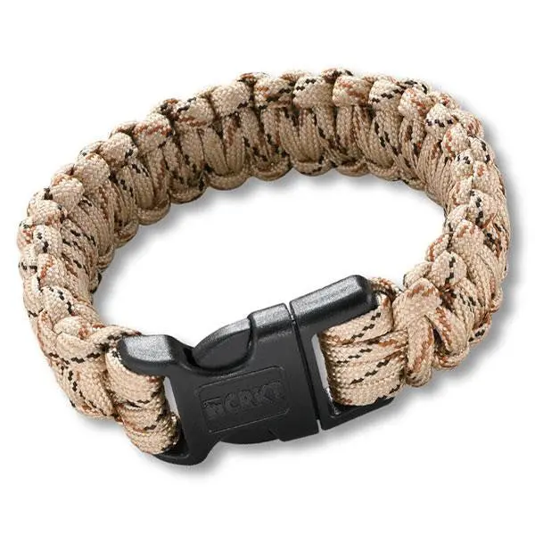 Onion Para-Saw Survival Bracelet – Compact Tan Paracord Bracelet with Integrated Saw Blade