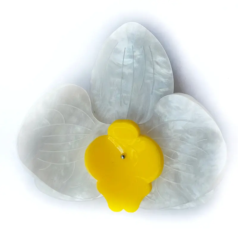 Orchid Brooch