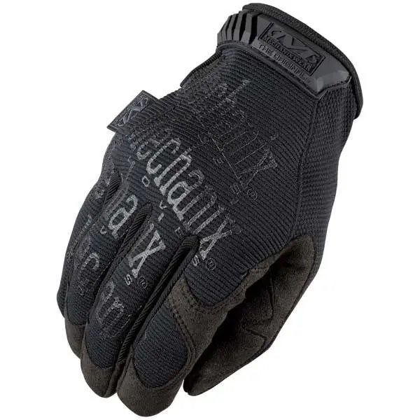 Original Covert Tactical Glove – Low-Profile Black Design, X-Large Size
